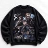Resident Evil vintage washed survival horror graphic crewneck sweatshirt