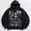 Resident Evil vintage washed survival horror graphic hoodie