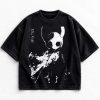 Hollow Knight The Knight vintage washed shirt