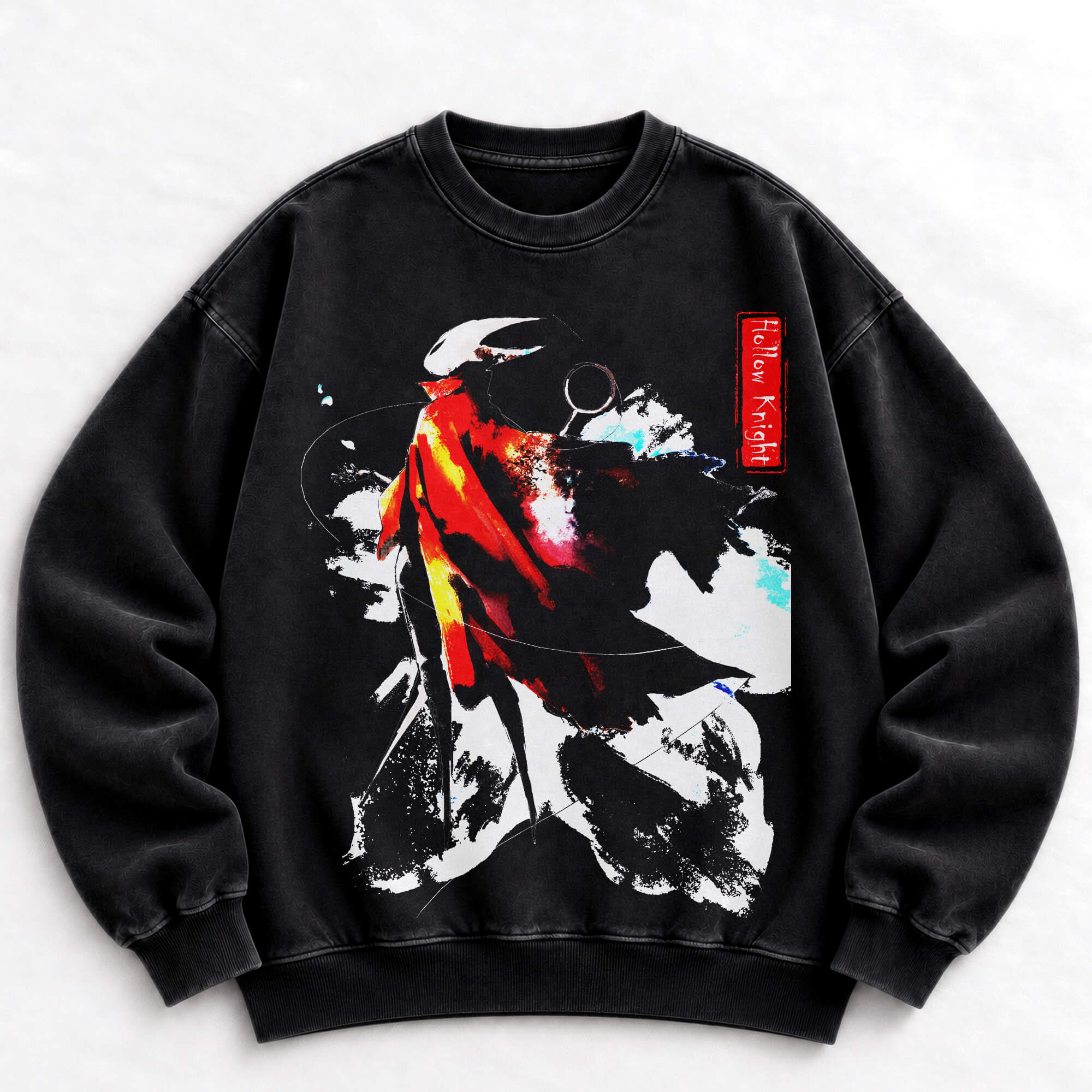Hollow Knight abstract The Knight crewneck sweatshirt