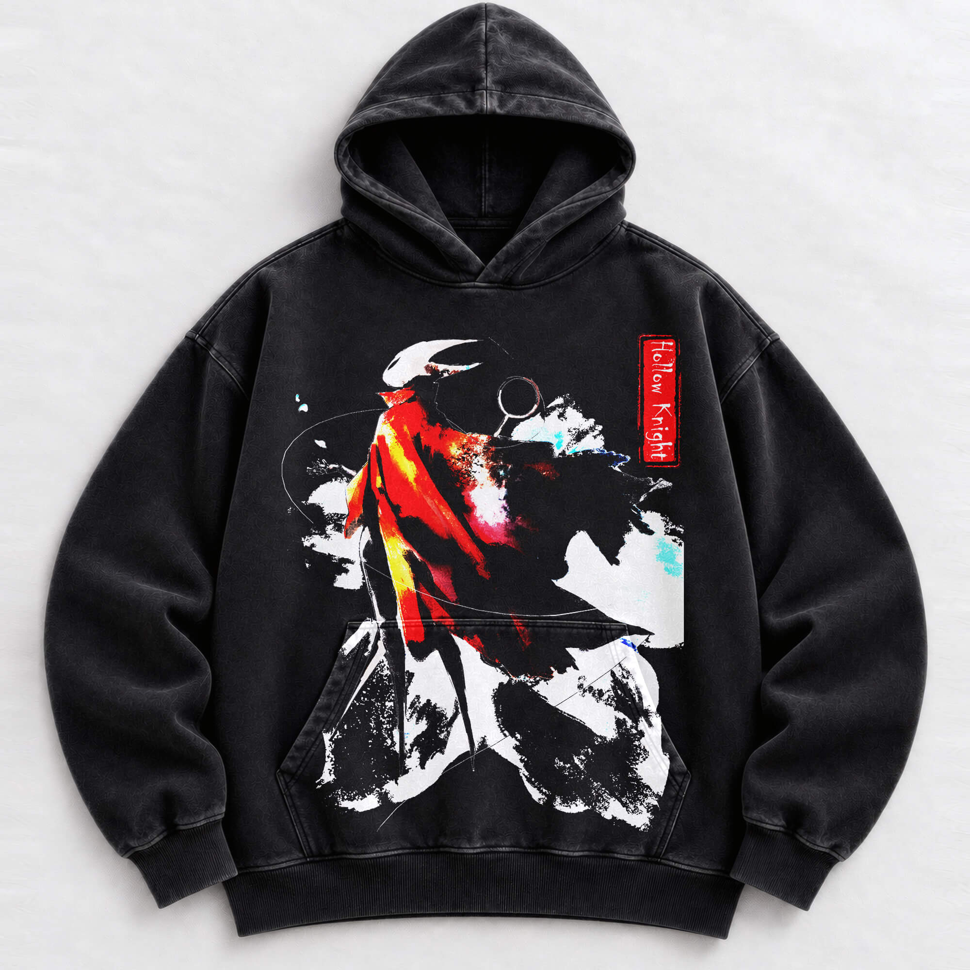 Hollow Knight dark graphic hoodie streetwear
