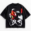 Hollow Knight The Knight abstract vintage washed shirt