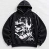 Hornet Silksong dark gaming hoodie