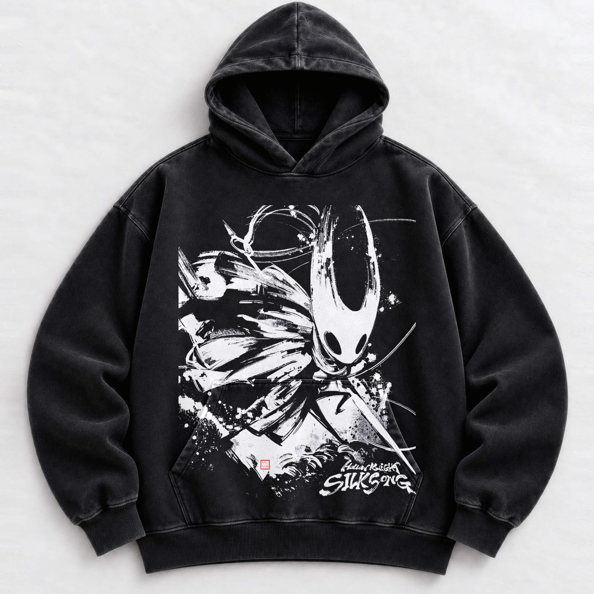 Hornet Silksong dark gaming hoodie