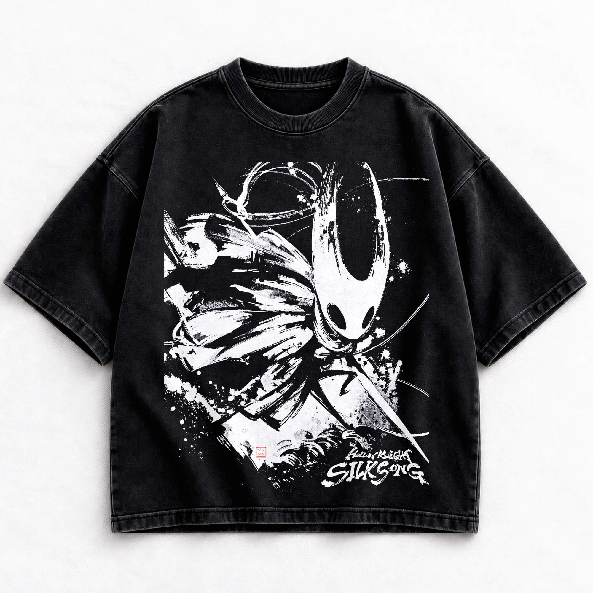 Hollow Knight Silksong Hornet vintage washed shirt