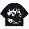 Hollow Knight Hallownest dark fantasy hoodie