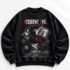 Leon Kennedy Grace Ashcroft Resident Evil Requiem vintage washed crewneck sweatshirt