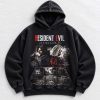 Leon Kennedy Grace Ashcroft Resident Evil 9 vintage washed hoodie