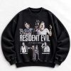 Resident Evil Requiem vintage washed crewneck sweatshirt