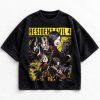 RE-15-T Resident Evil 4 Leon Kennedy Ada Wong vintage washed shirt