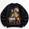 Resident Evil 4 Leon Kennedy vintage crewneck sweatshirt